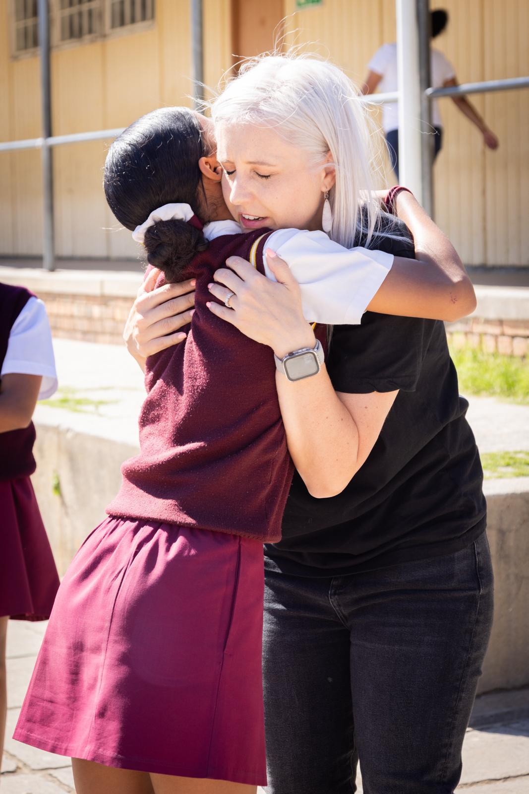 Showing love to students